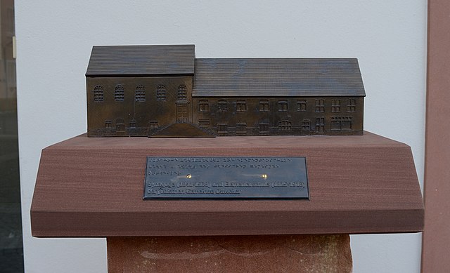 Modell der Ottweiler Synagoge, Foto: Simon Mannweiler, Wikimedia Commons