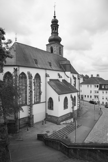 Ansicht der Schlosskirche Saarbrücken heute, Foto: Frank Peters